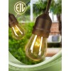addlon 96FT(48FT*2) Outdoor String Lights Commercial Grade Weatherproof Stran...