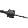 Starrett 56759 Hole Saw Arbor: Drill Pilot, Threaded Shank Attachment