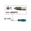 VESSEL Set of 6 Impact Screwdrivers "MEGADORA IMPACTA" 9006HS