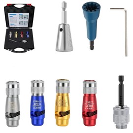WADY Pelacables para Taladro, Juego de Conectores para Pelar Cables y Torsión, Herramientas de Pelado y Torsión de Alambre, Pelacables de Taladro Rápi