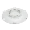 Fiat Original Hub Cap Wheel Centre Cap Silver Red Logo