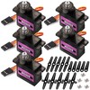 Miuzei MG90S 9G Micro Servo Motor Metal Geared Motor Kit