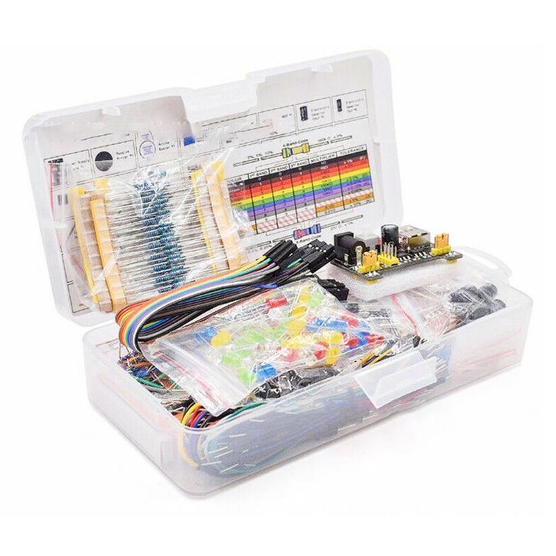 Electronics Kit Starter Fun Assortment Development Component with 830 Hole