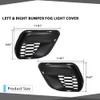 CHEDA Fog Light Cover Front Left & Right Side Compatible