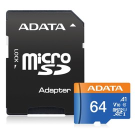 Adata AUSDX64GUICL10-RA1 Memoria Micro SD Clase 10, 64GB