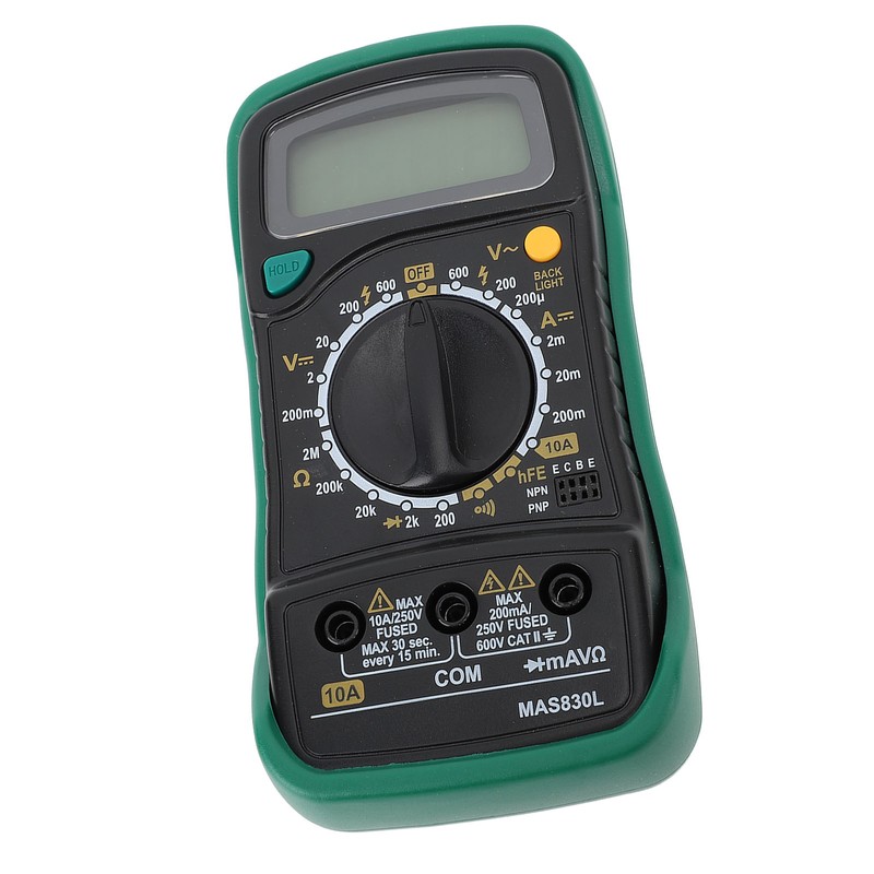 Digital Multimeter NCV High Accuracy LCD Display Handheld Voltage Resistance
