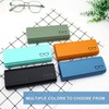 Aletolek 3 Pcs Hard Shell Eyeglasses Case,Protective Case for Glasses,PU