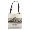 Madison Wisconsin Vintage Retro Travel Souvenir Tote Bag