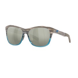 COSTA Del Mar VELA Ocearch Coastal Fade POL Gray Silver 580G Sunglass VLA 275
