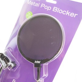 On-stage ASVSM5-B Metal Pop Blocker, pop filter with mount