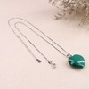 coai Silver Necklace With Heart Pendant Made Of Gemstones, Silver,