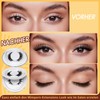 Reusable Magnetic Eyelashes Natural Look with Applicator, Magnetic Eyelashes Set,