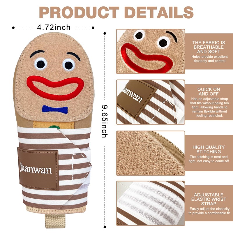 JUANWAN Baseball Sliding Mitt-Sliding Mitt Glove for Right & Left