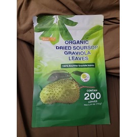 NalLife Organic Soursop Graviola Leaves for Tea 200 Leaves