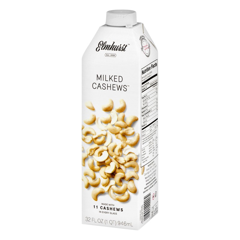 Elmhurst Beverage Cashew Milked, 32 fl oz