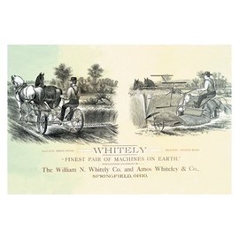 BuyEnLarge Kemp's Patent Manure Spreader - 12x18 Art Poster