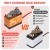 HobbyPark Waterproof 30KG High Torque Servo Motor Metal Gear Digital