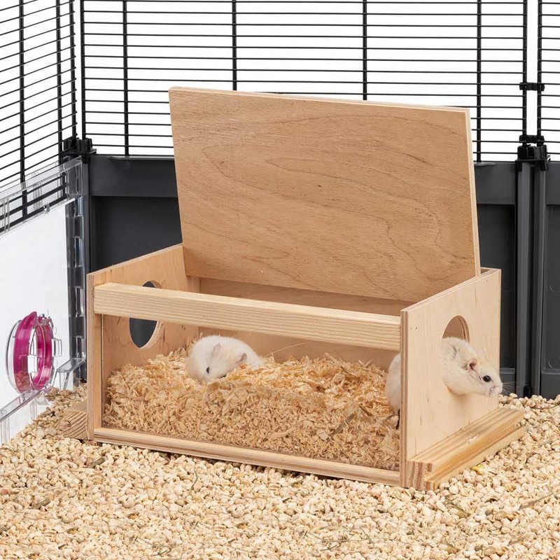 Ferplast Hamster House, Mouse House, Accessory for Hamster Cage, Hamster