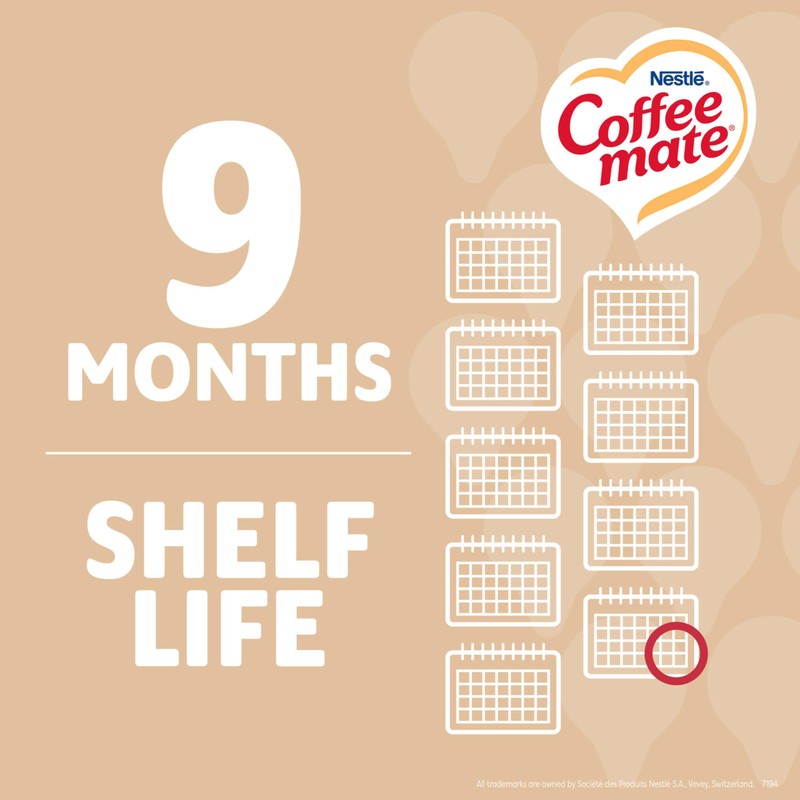Nestle Coffee mate Coffee Creamer, Original, Liquid Creamer Singles, Non