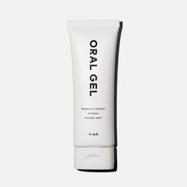 aub Oral Gel Toothpaste Gel, Derived from Lactic Acid Bacteria, Oral and Intestine, No Bacterial and No Abrasives, 10 Types, Hypoallergenic, Natural Mint, 2.8 oz (80 g)