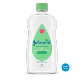 Johnson's Baby Oil Skin Moisturizer Pure Mineral Oil Paraben Free Mild 20 oz
