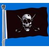 Pirate Flag,3x5 FT Jolly Roger Flag,36x60 Inch Large Digitial Double-Printed