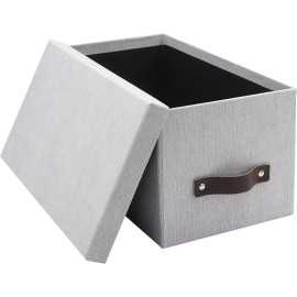 Bigso Silvia Organizational Storage Box | Photo Storage Box | Blue