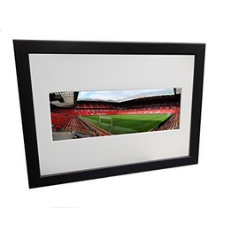 Kitbags & Lockers Old Trafford PANORAMIC 12x8 A4 Manchester United Football Photo Photograph Picture Frame Poster Gift