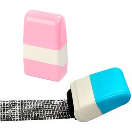 2Pcs Identity Theft Stamp,Identity Protection Roller Stamps Identity Prevention Theft Stamp Rolling Security Stamp,Identity Theft Protection Stamp,Identity Prevention Theft Stamp Security Roller Stamp