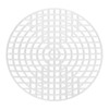 sourcing map 20Pcs Round Plastic Canvas Mesh Sheets 3.78 Inch/9.6cm