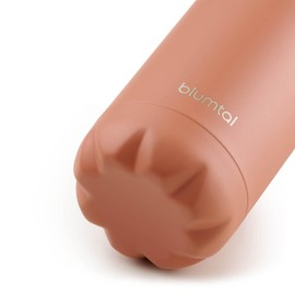 Blumtal® Charles Stainless Steel Drinking Bottle, Thermos Flask, 500 ml, BPA-Free Thermal Drinking Bottle, Cold and Warm, Leak-Proof Metal Drinking Bottle, Thermos Drinking Bottle – 500 ml, Cameo