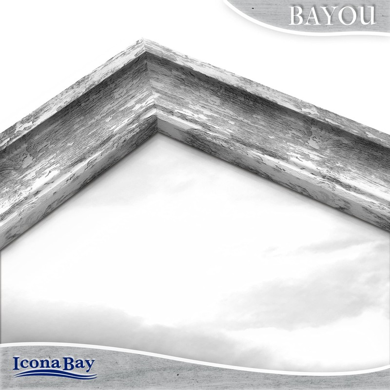 Icona Bay 6x4 Picture Frames (Azure Grey, 3 Pack) Cape