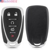 5 Button 433MHz Car Remote Control Key for Chevy Camaro
