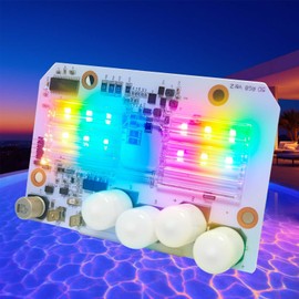 New Upgrade 619818Z LED Light Engine Board Replacement for IntelliBrite 5G Color LED Pool Light 2nd Generation 601000 601001 601002 601003 601004 601010 601011 601012 601013 Circuit Board
