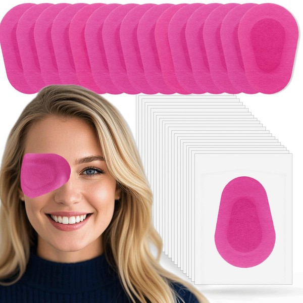 THSIREE 45 Pcs Adhesive Eye Patches for Kids, Medical Eye