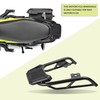 Mokuo Motorcycle Luggage Rack in Heavy Iron Material Compatible with