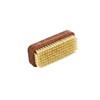 REMOS"Doctor's Hand Brush" with Natural bristles pear Wood