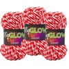 Lion Brand DIY Glow Twist Yarn, Yarn for Knitting, Crocheting,