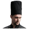Hyzrz Tall Chef Hat Unisex Adjustable Elastic Baker Men Women
