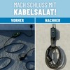 ABSINA Aluminium Type 2 Wall Mount Schuko Charging Cable &