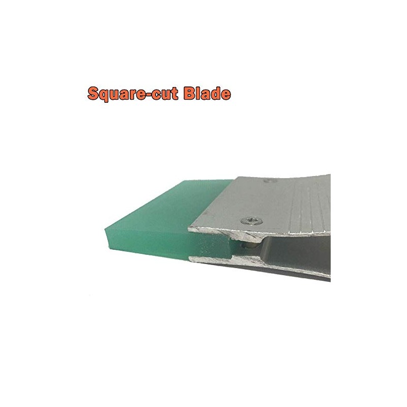 Aluminium Handle Rubber Blade Scraper Aluminium Silk Screen Printing Squeegee