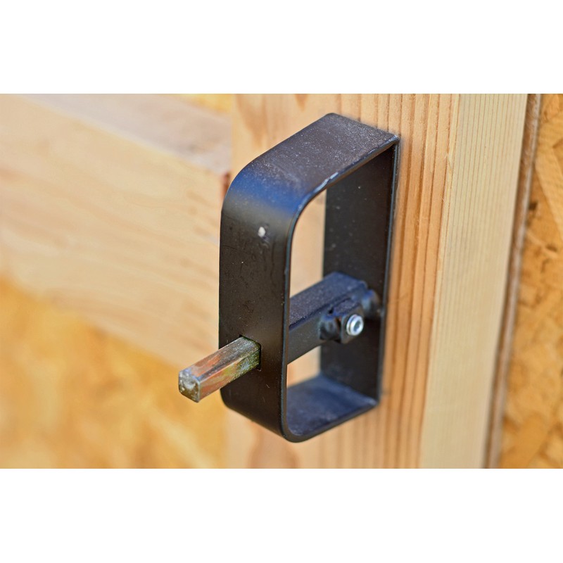 Doors & Door Hardware 5-1/2" Black T Handle Door Lock