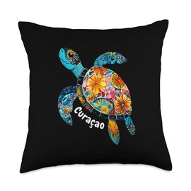 Curaçao / Curacao Throw Pillow