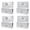 4 Pcs M 6054 Top Bracket Roller Assembly for Frameless