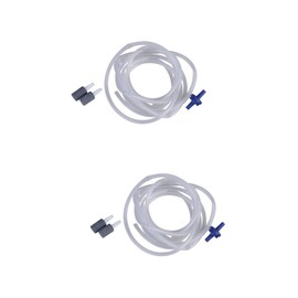 FRCOLOR 2sets Aquarium Fish Tank Hose with Bubble Release Air Stones Air Valves Durable Odorless Tubing for Fresh Saltwater Environments High Tenacity Tearproof Design 2pcs*2