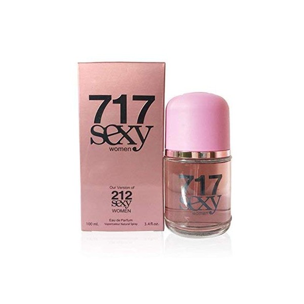 717 SEXY WOMEN, 3.4 fl.oz. Eau de Parfum Spray for Women, Perfect Gift