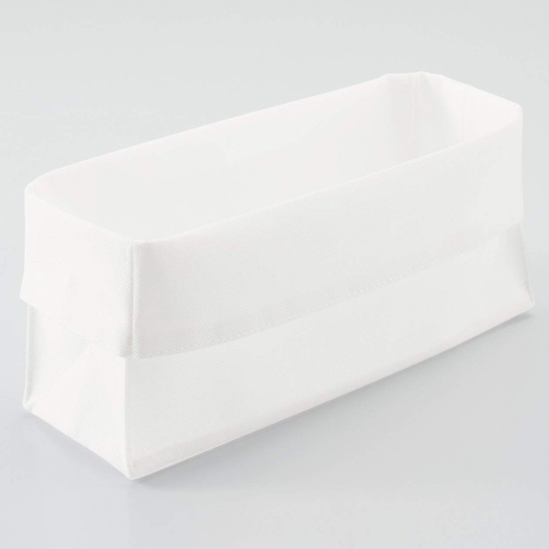 MUJI 02110468 Non-woven Fabric Divider Case, Small Width 4.3 x