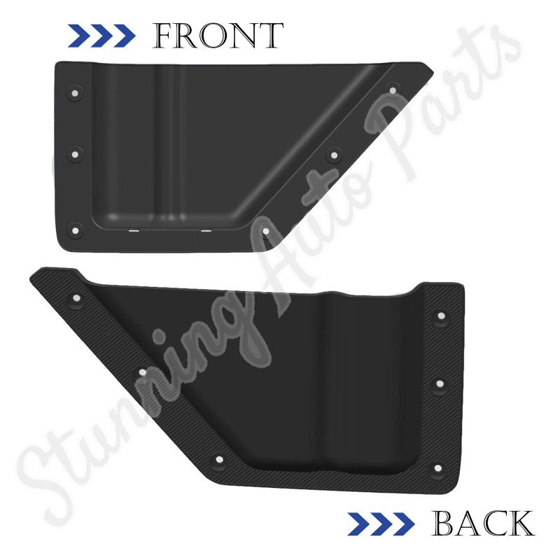 Stunning 2Pcs Front Door Storage Pockets Side Insert Organizer Box