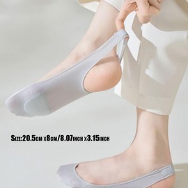 4Pairs(8PCS) Women Metatarsal Pads with Sock-Style Anti-slip Ball of Foot Cushions Support Pad for Calluses Blisters Metatarsalgia