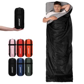 JAICOM Sleeping Bag - Small Pack Size Blanket Sleeping Bag, Lightweight & Thin Summer Sleeping Bag - for Camping, Outdoor, Adults, Hiking, Indoor